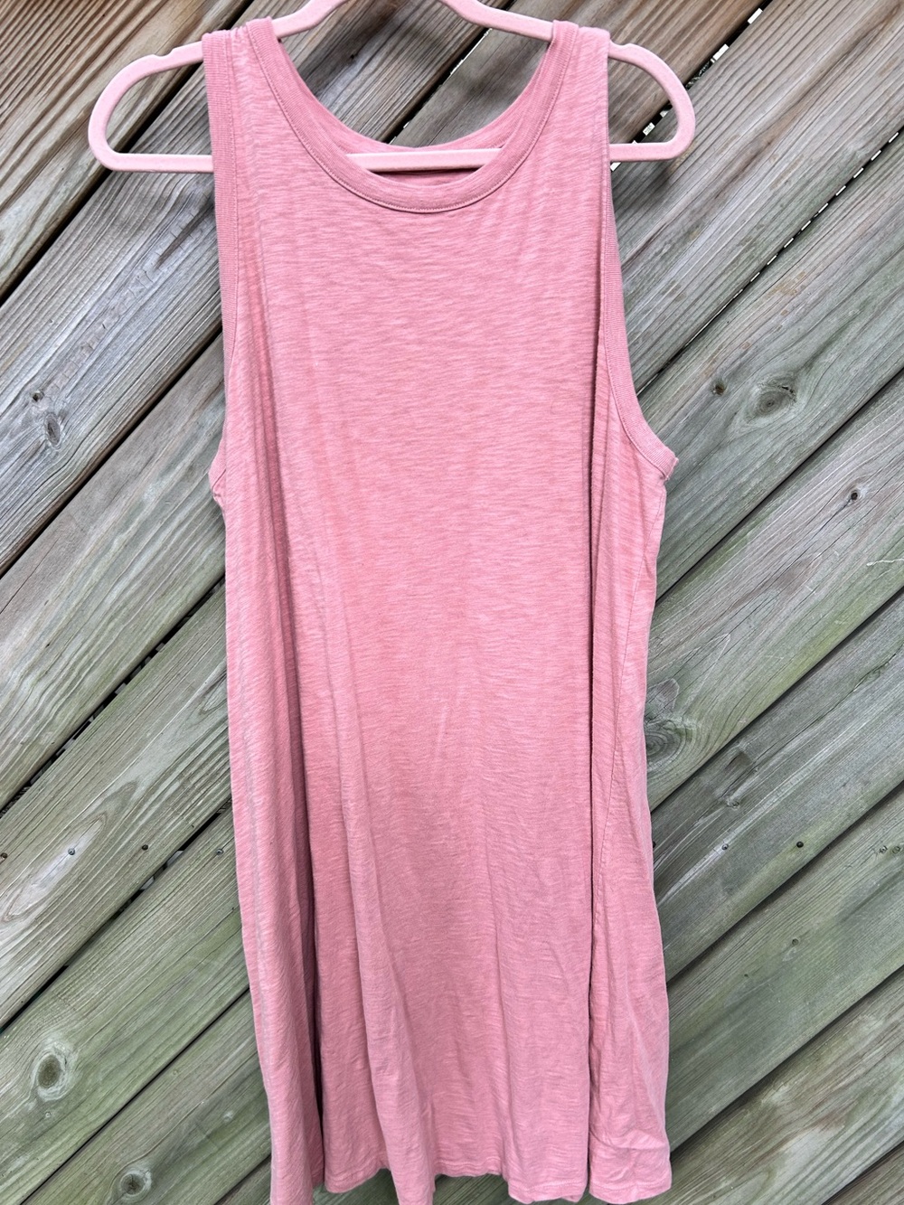 Universal Thread Dusty Rose Heather Sleeveless Tank A-Line Dress
100% Cotton XXL